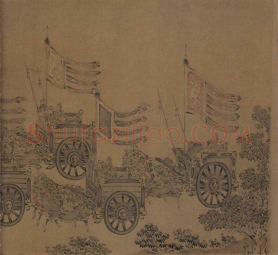 宋朝 马和之 《小雅鹿鸣之什图》 书画作品