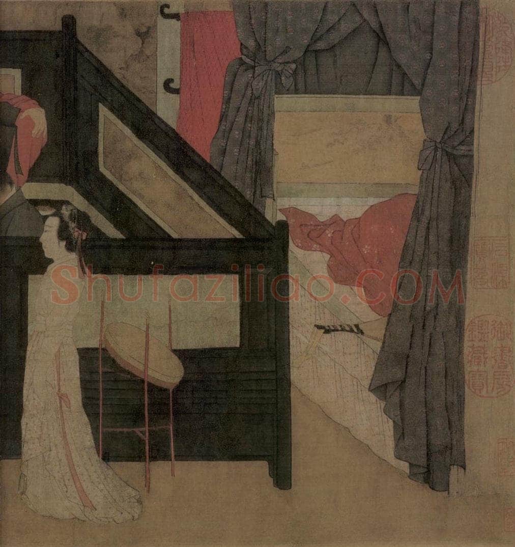 五代 顾闳中 《韩熙载夜宴图》 书画作品