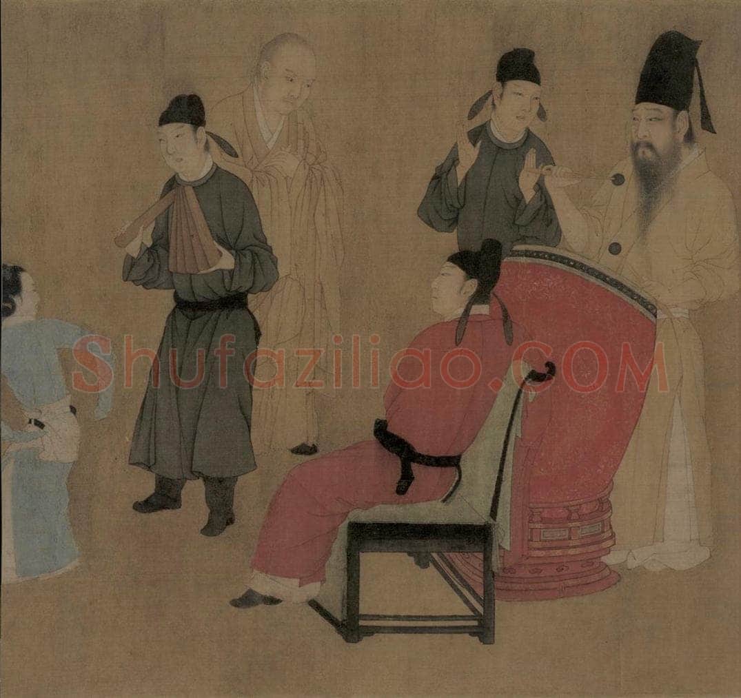 五代 顾闳中 《韩熙载夜宴图》 书画作品