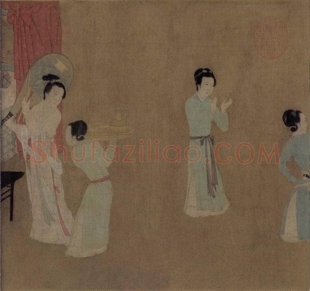 五代 顾闳中 《韩熙载夜宴图》 书画作品