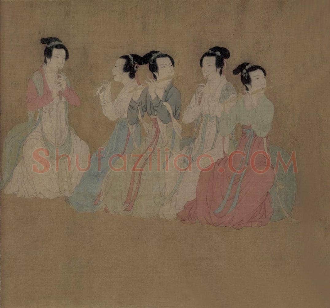 五代 顾闳中 《韩熙载夜宴图》 书画作品