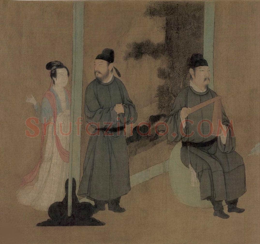 五代 顾闳中 《韩熙载夜宴图》 书画作品