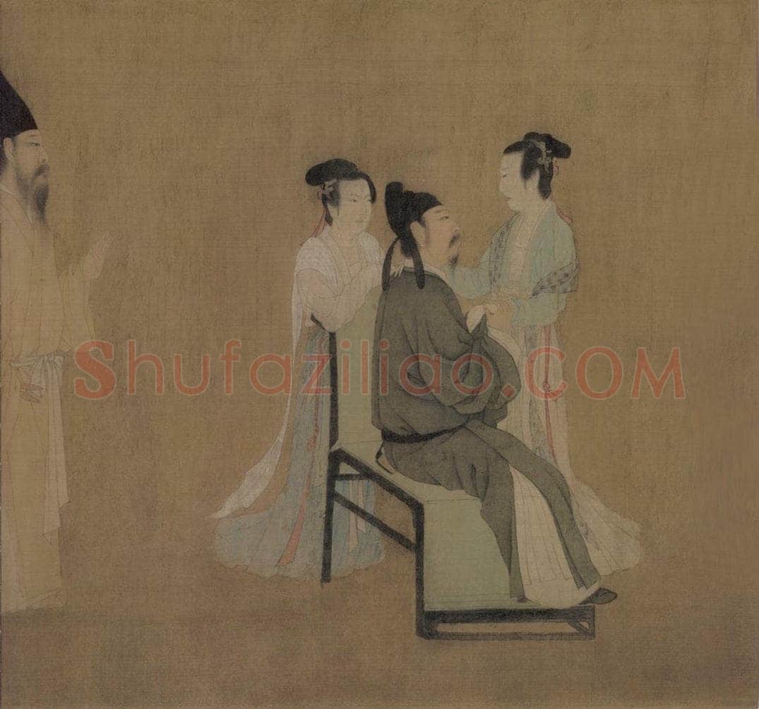 五代 顾闳中 《韩熙载夜宴图》 书画作品