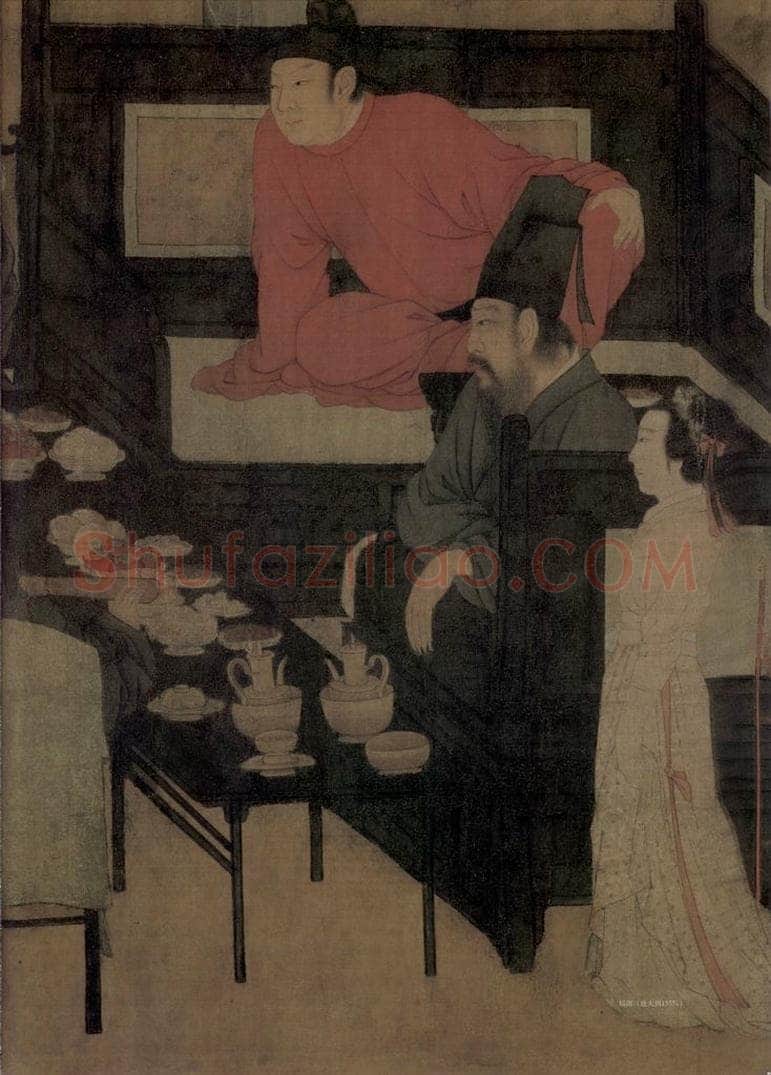 五代 顾闳中 《韩熙载夜宴图》 书画作品