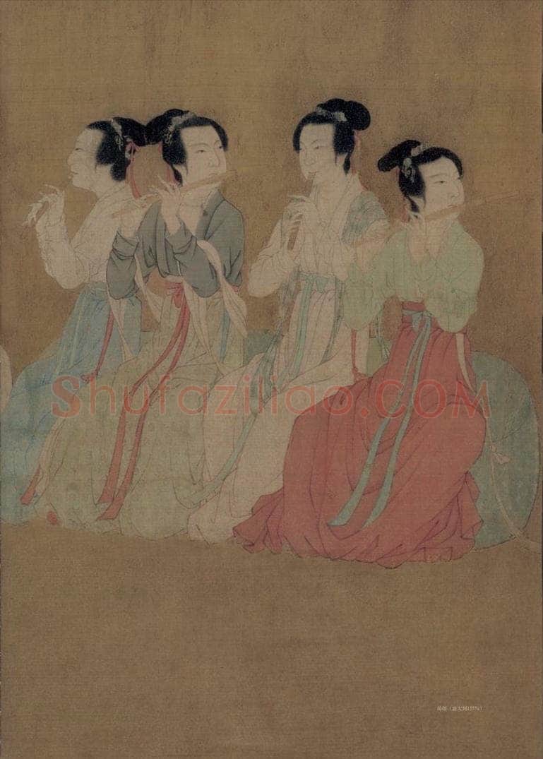 五代 顾闳中 《韩熙载夜宴图》 书画作品
