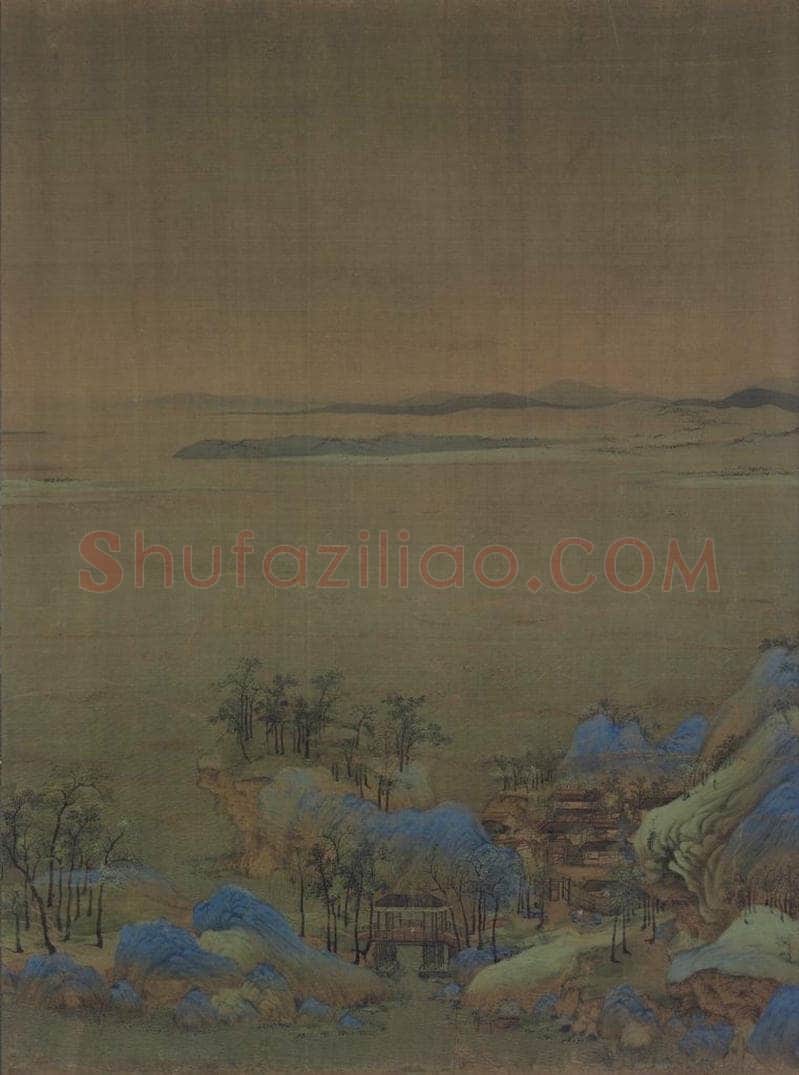宋 王希孟 千里江山图 书画作品