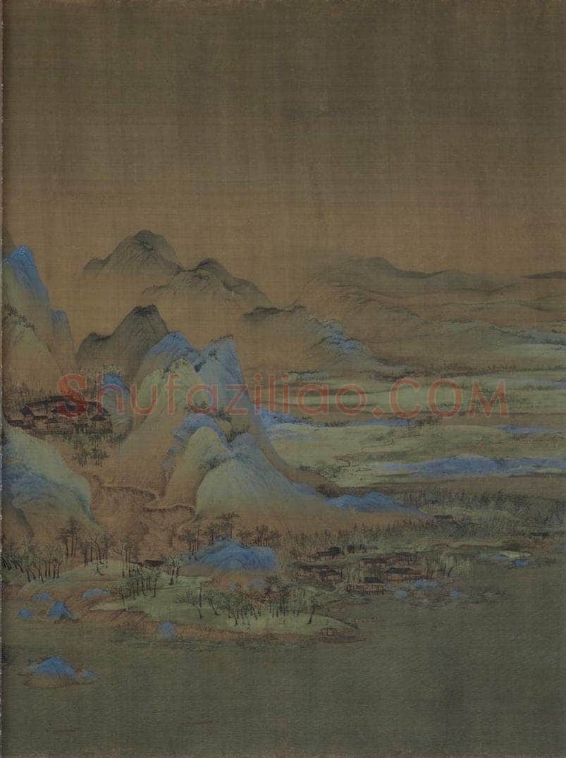 宋 王希孟 千里江山图 书画作品