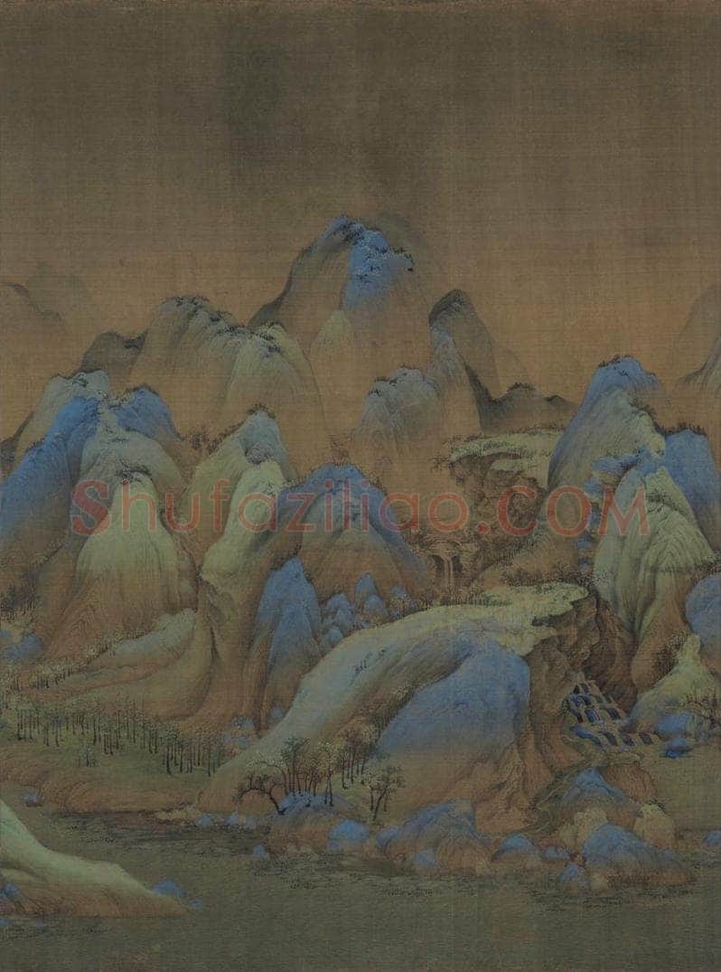 宋 王希孟 千里江山图 书画作品