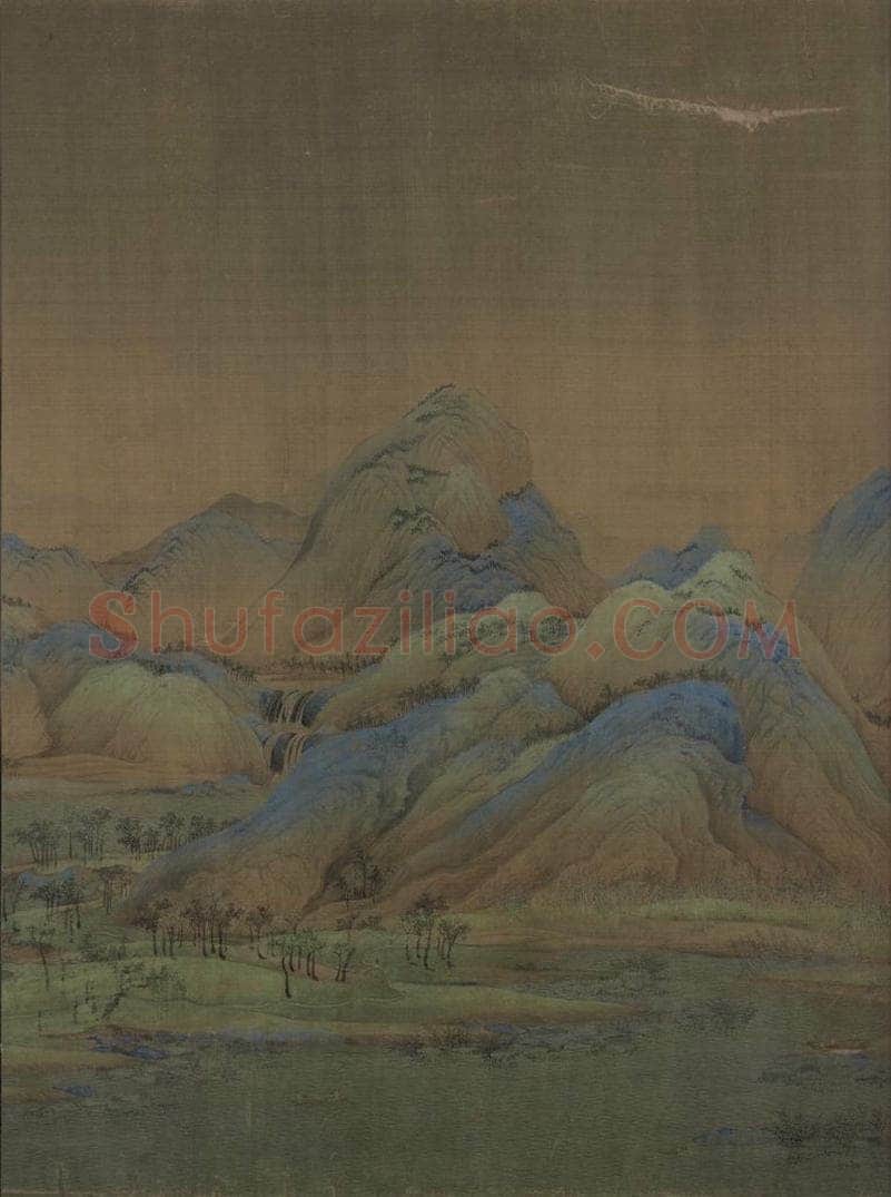 宋 王希孟 千里江山图 书画作品