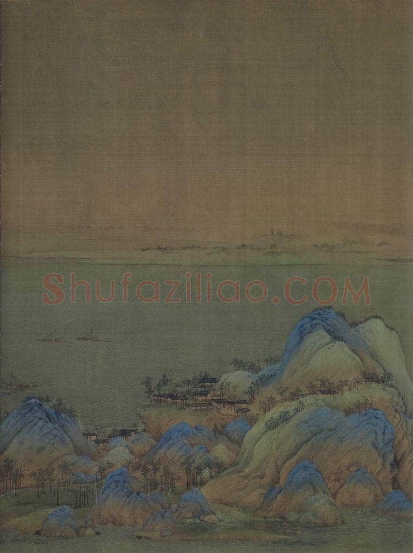 宋 王希孟 千里江山图 书画作品