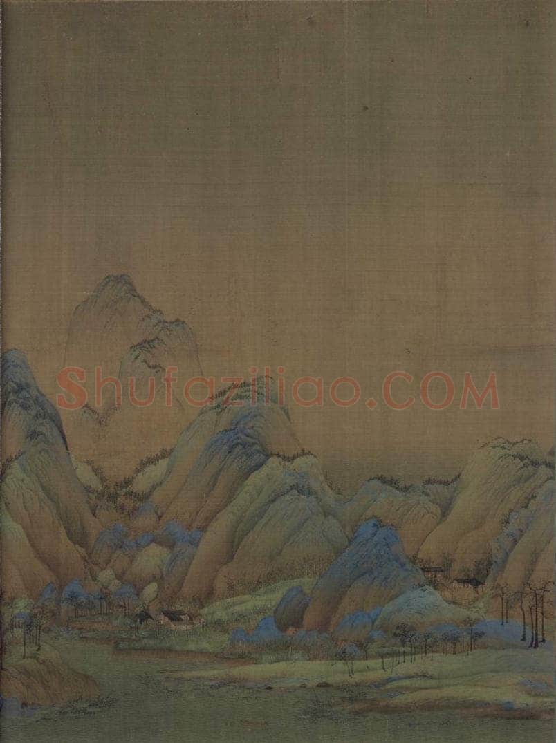 宋 王希孟 千里江山图 书画作品