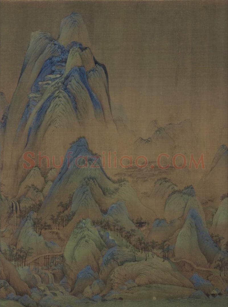 宋 王希孟 千里江山图 书画作品