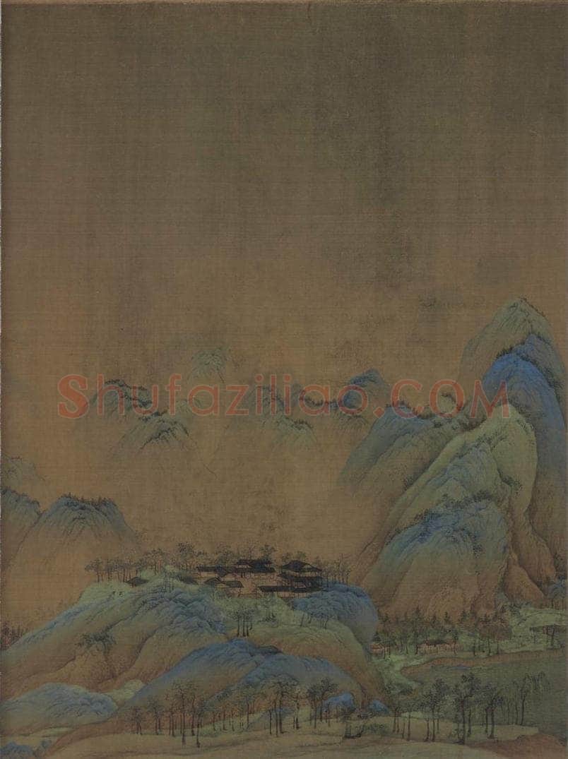 宋 王希孟 千里江山图 书画作品