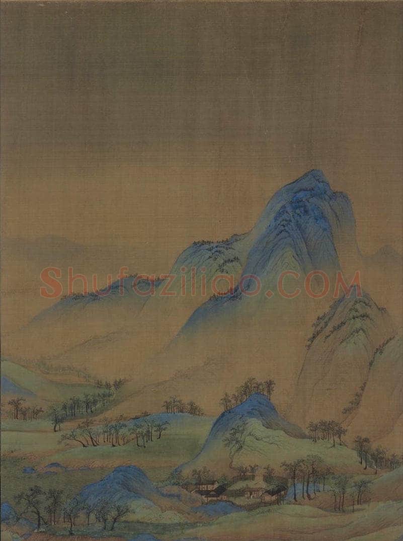 宋 王希孟 千里江山图 书画作品
