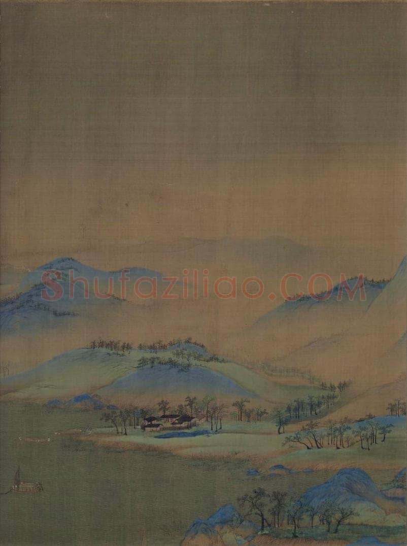 宋 王希孟 千里江山图 书画作品