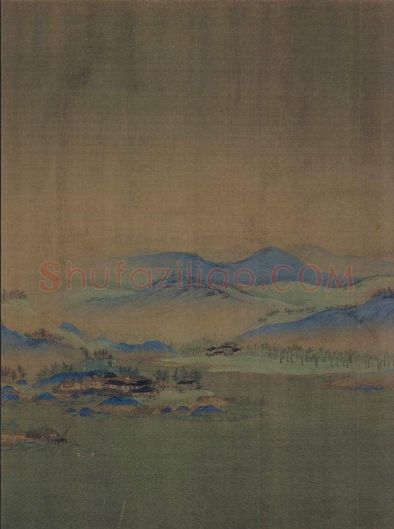 宋 王希孟 千里江山图 书画作品