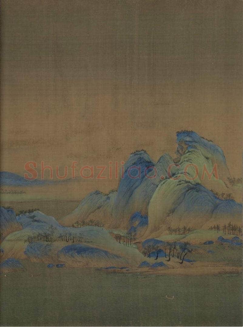 宋 王希孟 千里江山图 书画作品