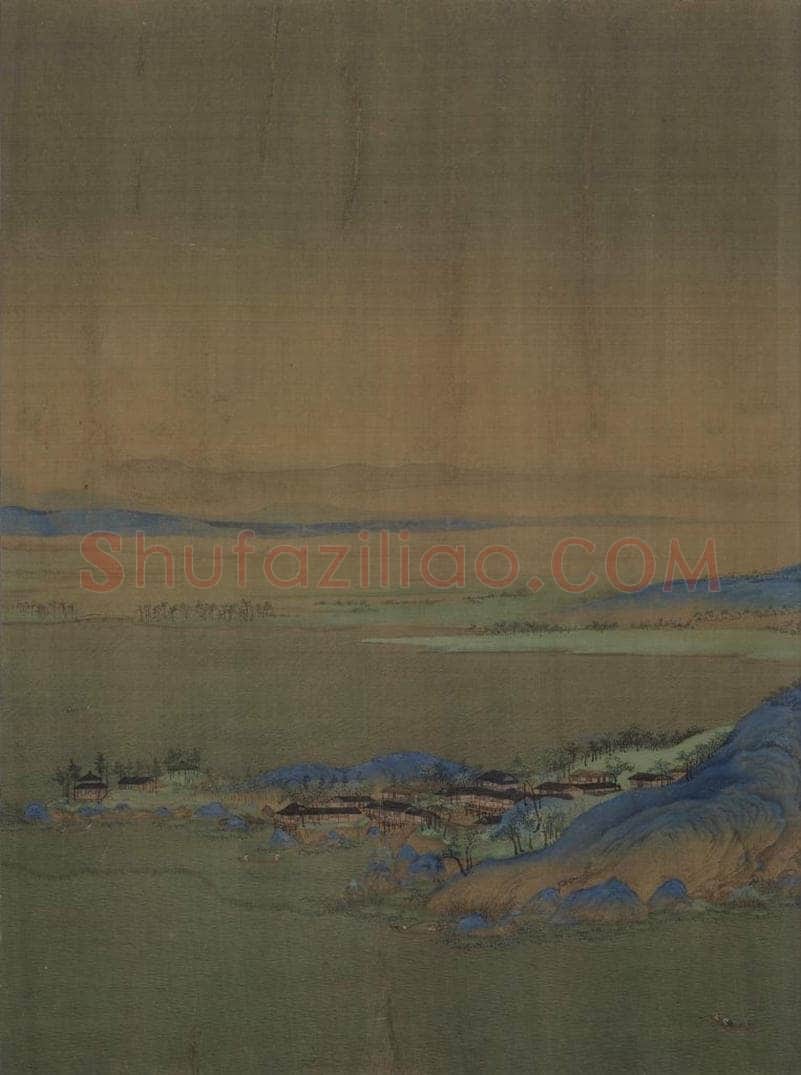 宋 王希孟 千里江山图 书画作品