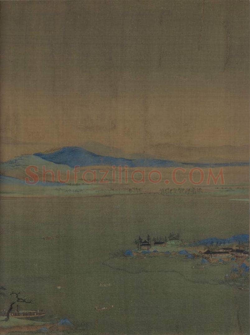 宋 王希孟 千里江山图 书画作品