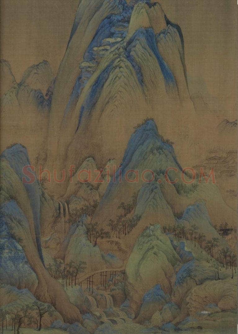 宋 王希孟 千里江山图 书画作品