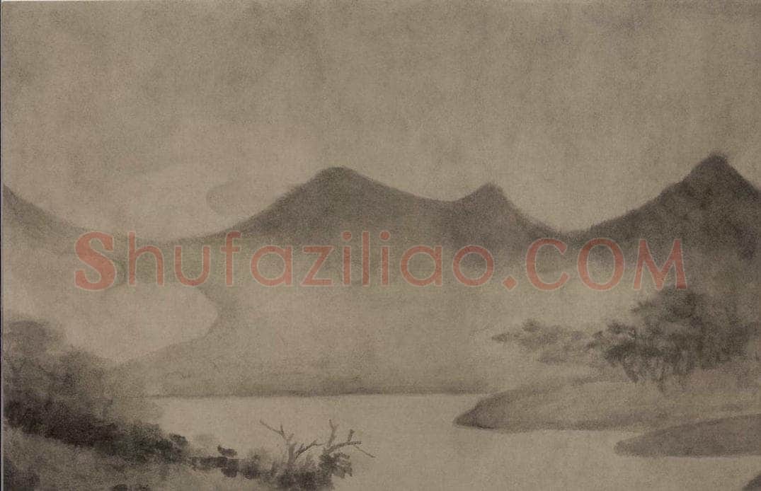 宋 米友仁 潇湘奇观图 书画作品