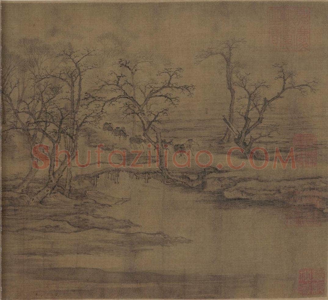 宋 张择端 清明上河图 书画作品