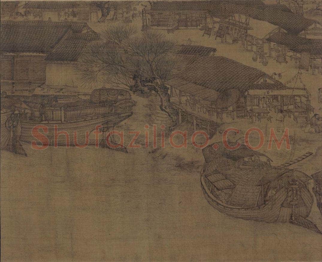宋 张择端 清明上河图 书画作品