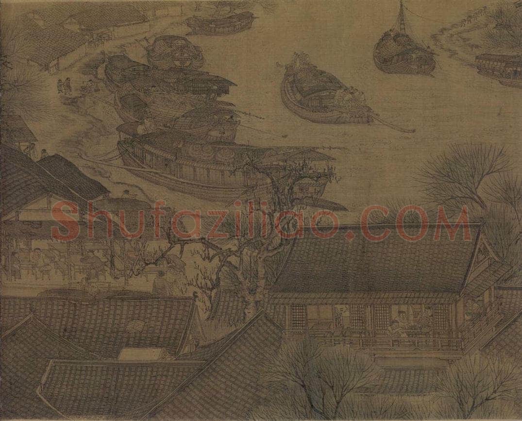 宋 张择端 清明上河图 书画作品