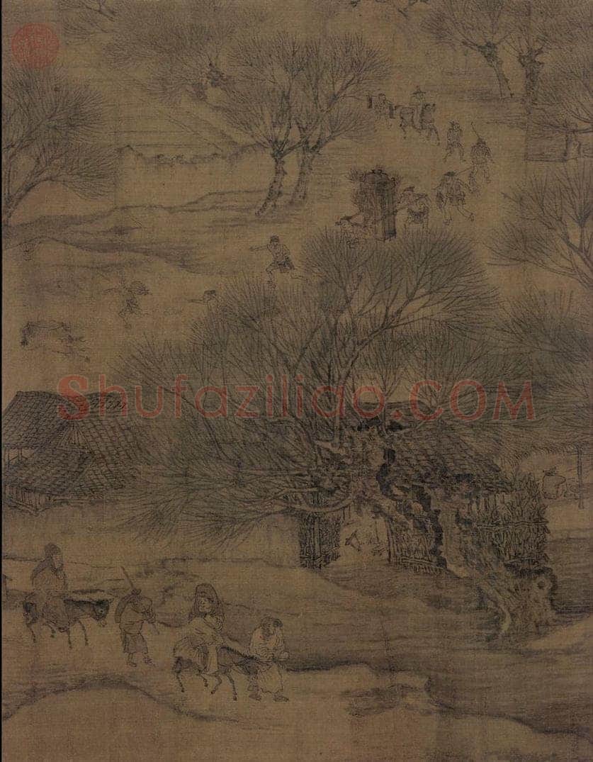 宋 张择端 清明上河图 书画作品