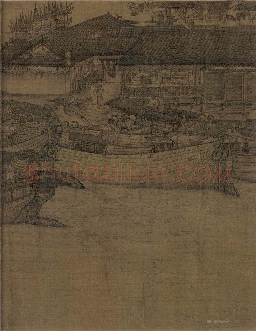 宋 张择端 清明上河图 书画作品
