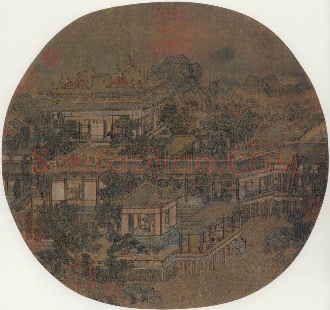 宋 佚名 蓬瀛仙馆 书画作品