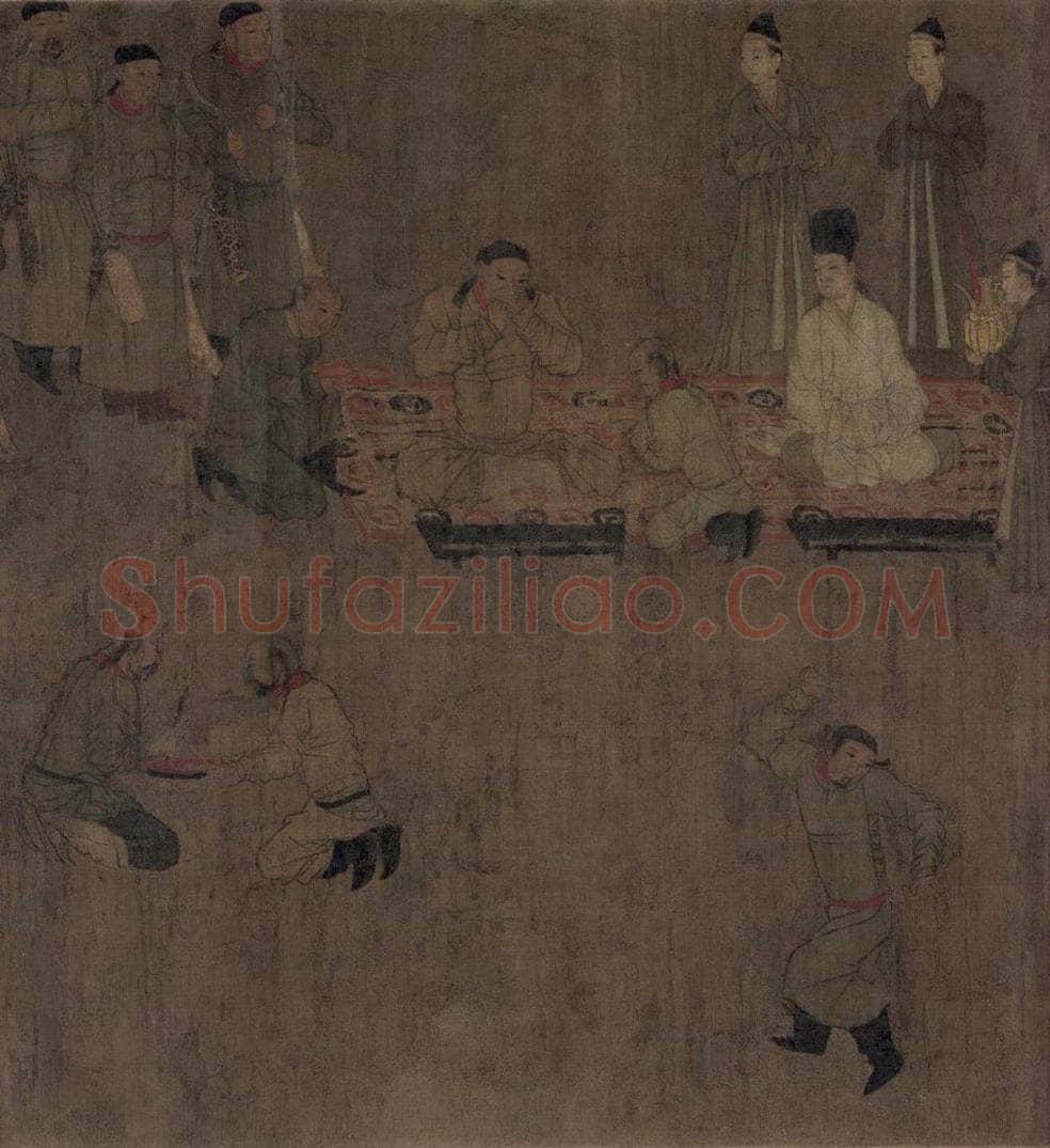 辽 胡瓌 《卓歇图》 书画作品