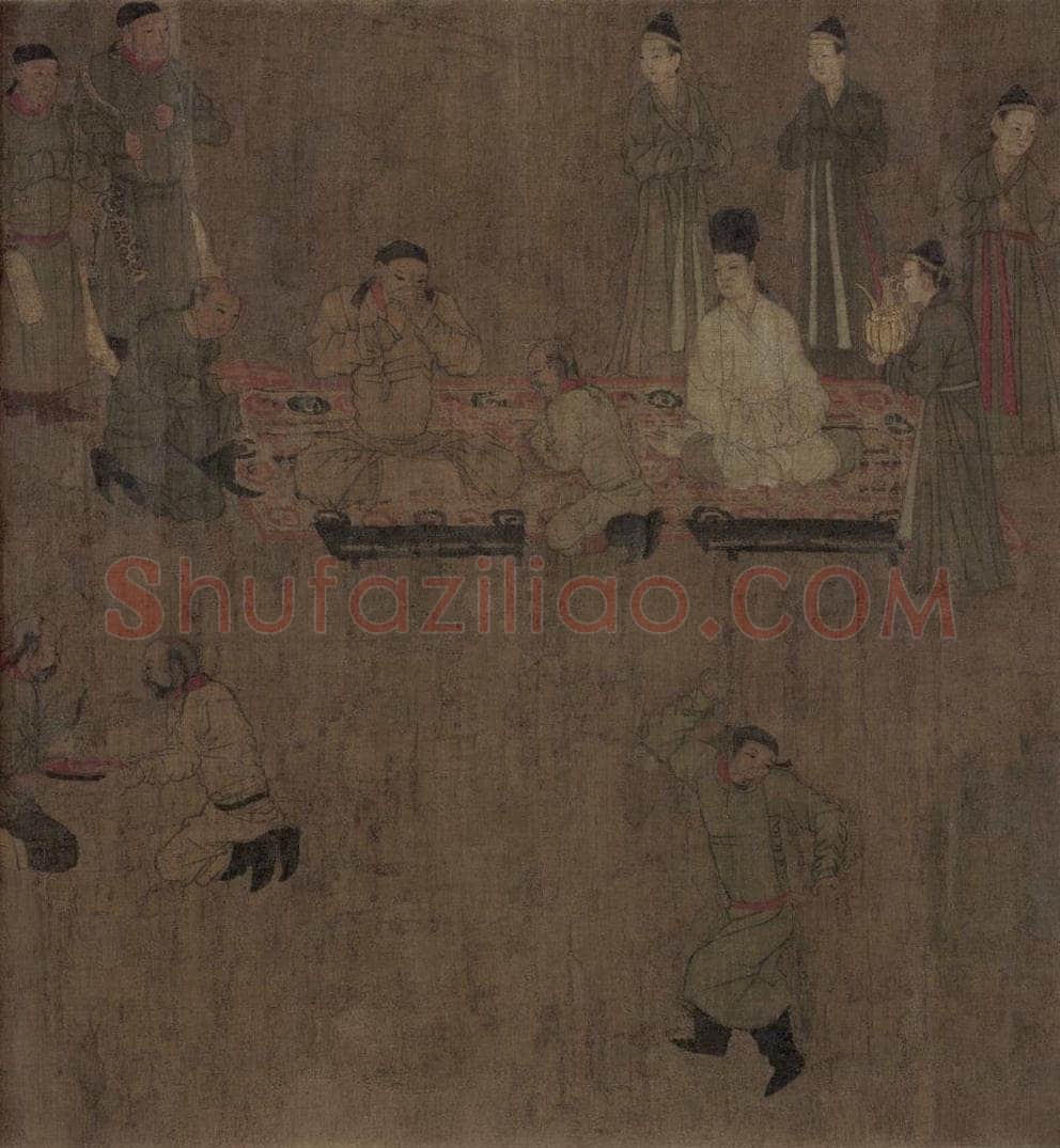 辽 胡瓌 《卓歇图》 书画作品