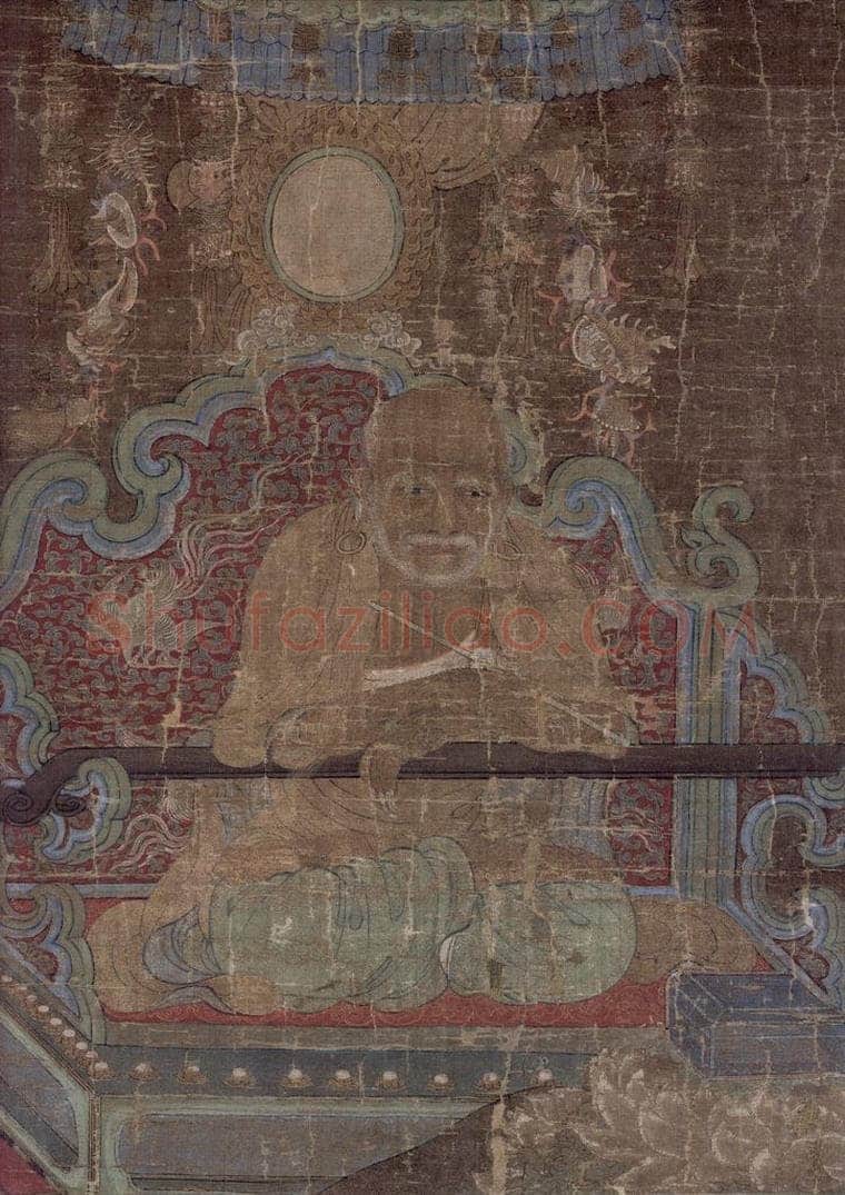 宋 佚名 《普贤菩萨图》 书画作品