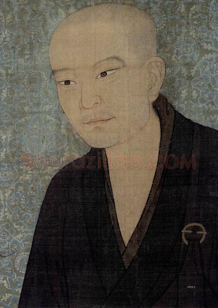 宋 佚名 《南山大师像》 书画作品