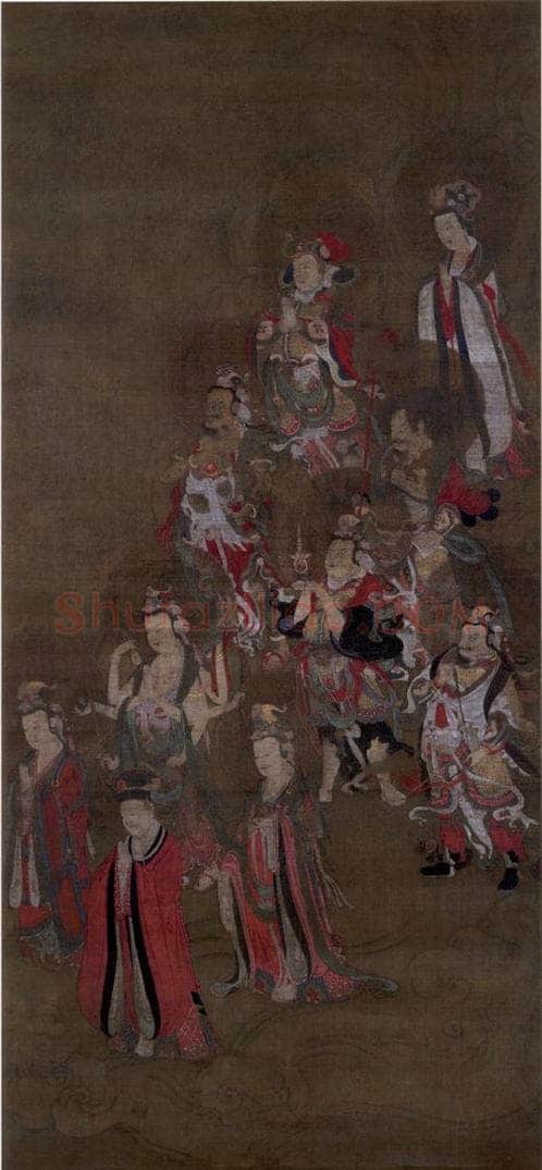 宋 佚名 《六道绘》 书画作品