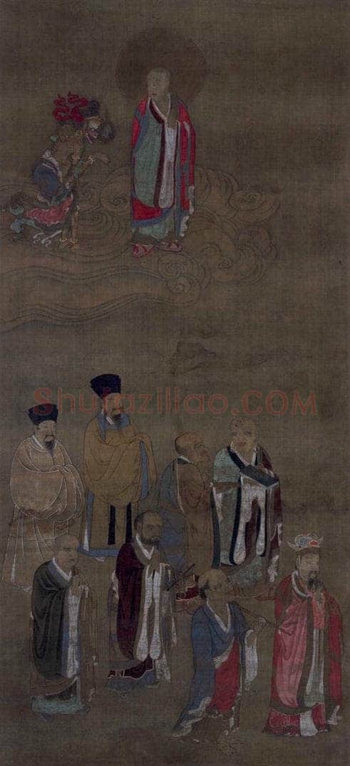 宋 佚名 《人道》 书画作品