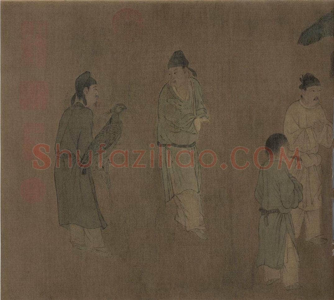宋朝 佚名 《春宴图》 书画作品