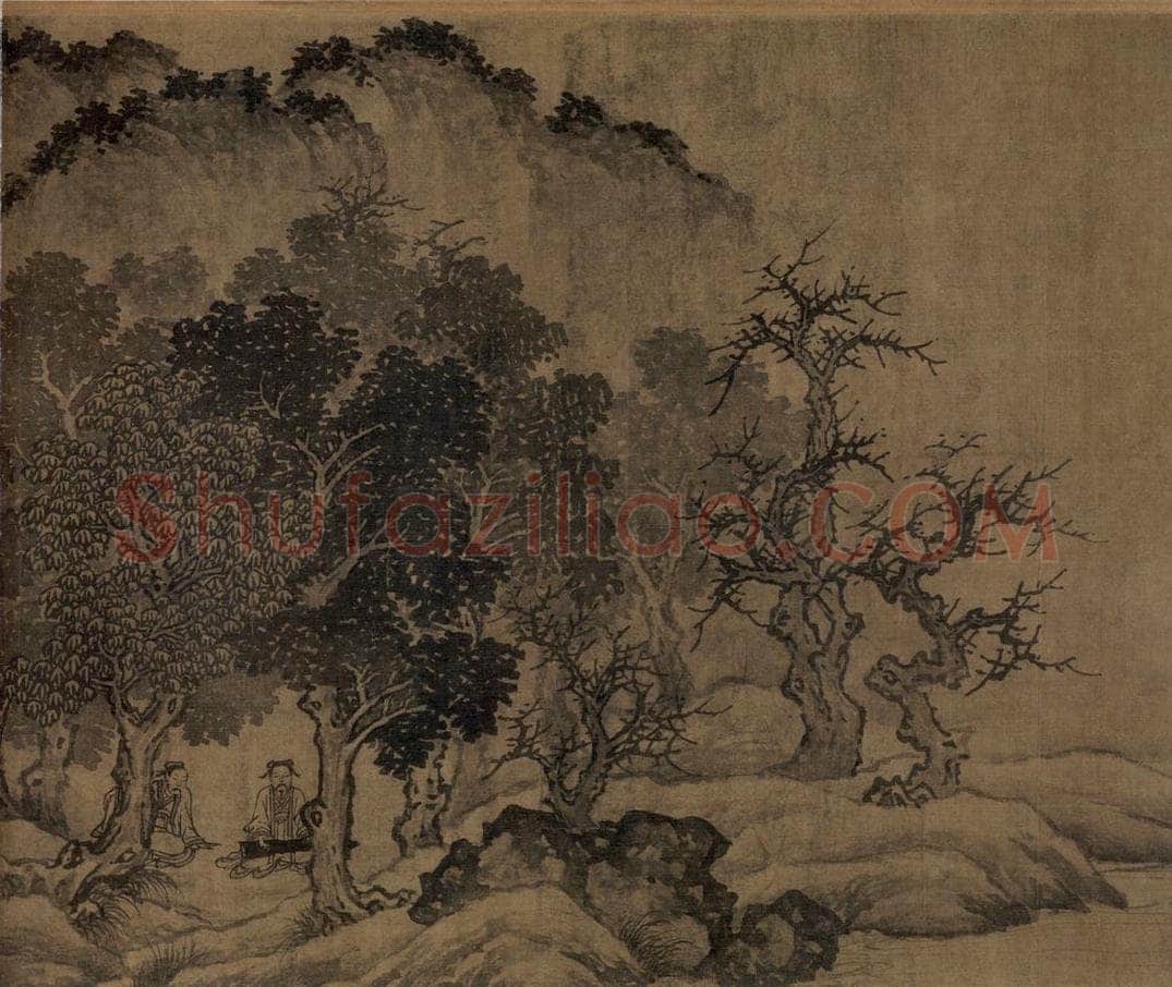 宋朝 佚名 《卢鸿草堂十志图》 书画作品