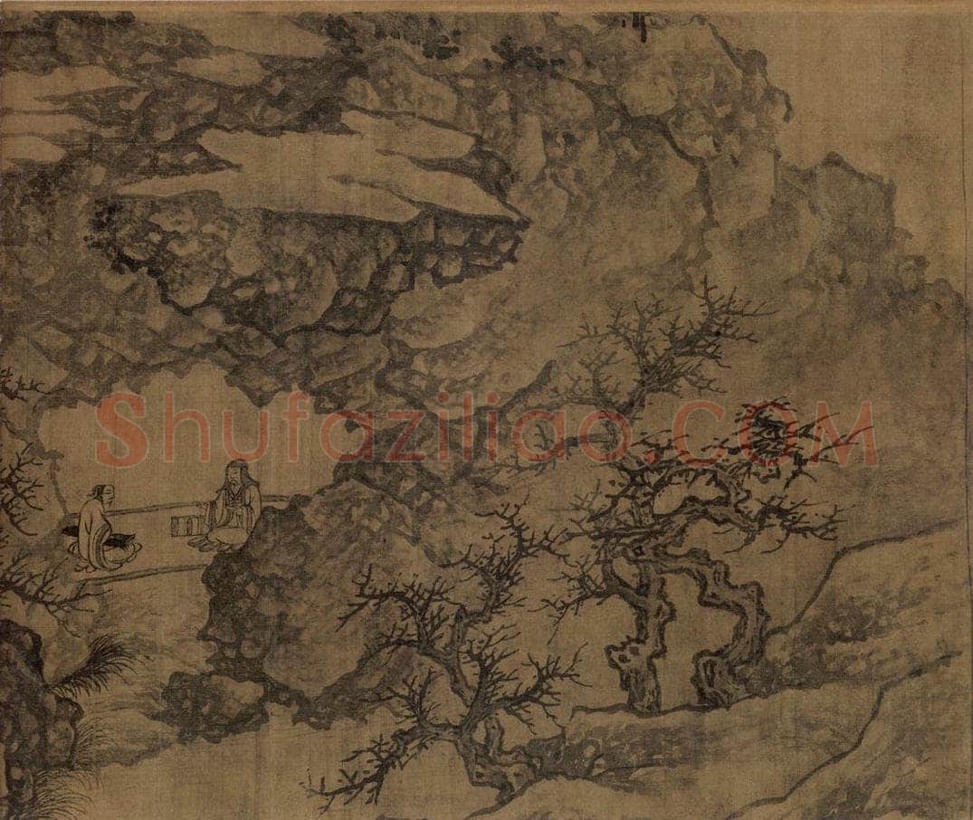 宋朝 佚名 《卢鸿草堂十志图》 书画作品