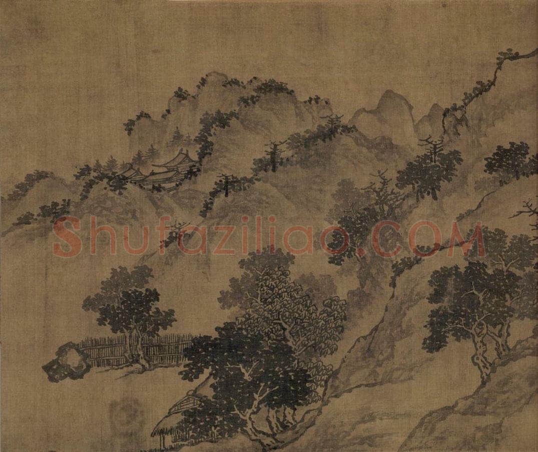 宋朝 佚名 《卢鸿草堂十志图》 书画作品