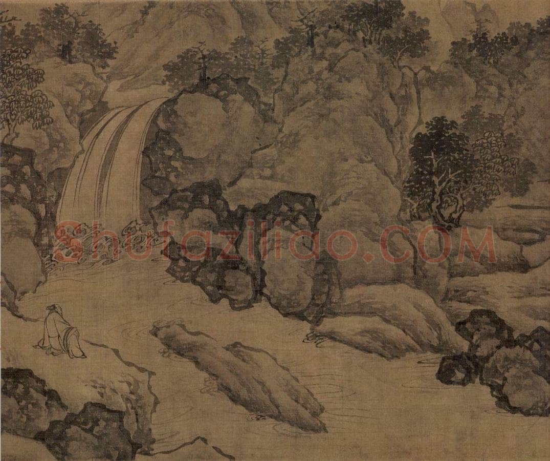 宋朝 佚名 《卢鸿草堂十志图》 书画作品