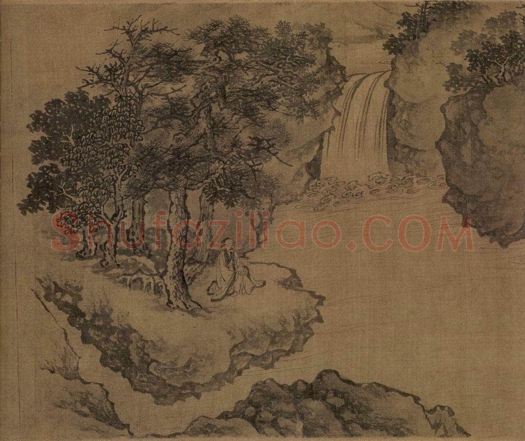 宋朝 佚名 《卢鸿草堂十志图》 书画作品
