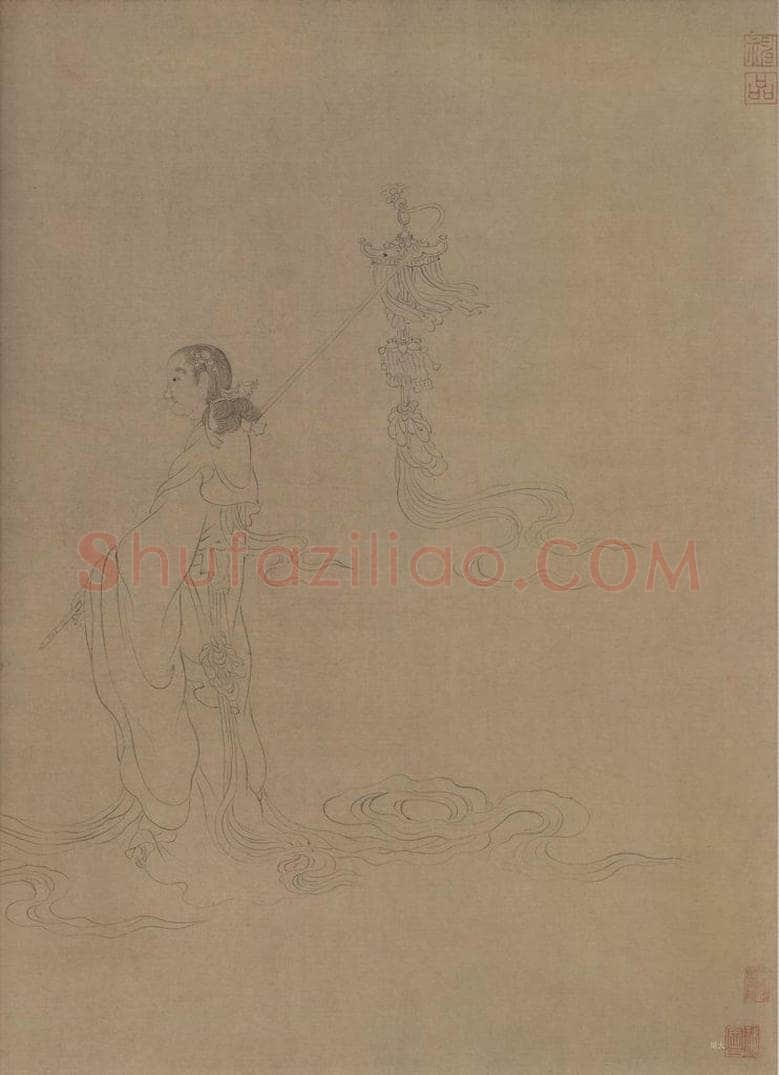 宋朝 佚名 《九歌图》 书画作品