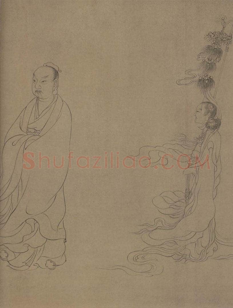 宋朝 佚名 《九歌图》 书画作品