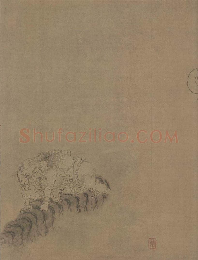 宋朝 佚名 《九歌图》 书画作品