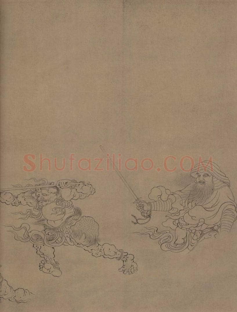 宋朝 佚名 《九歌图》 书画作品