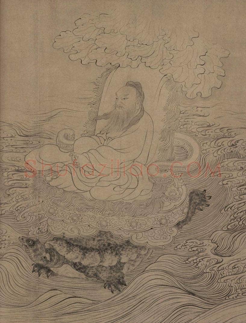 宋朝 佚名 《九歌图》 书画作品
