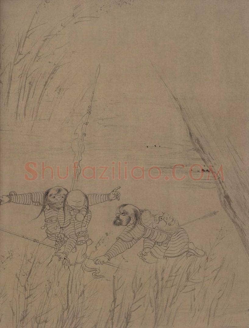 宋朝 佚名 《九歌图》 书画作品