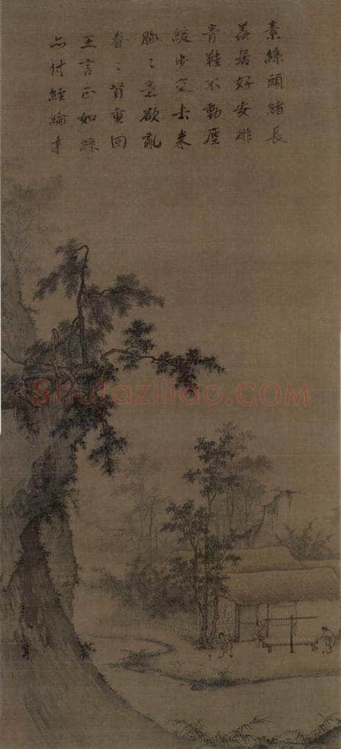 宋朝 佚名 《丝纶图》 书画作品